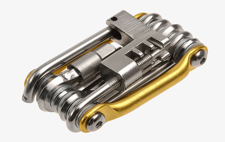 FietsGereedschapReparerenSetFietsReparatieToolKitWrenchSchroevendraaierKetenCarbonStaalFietsMultifun-4001297859434