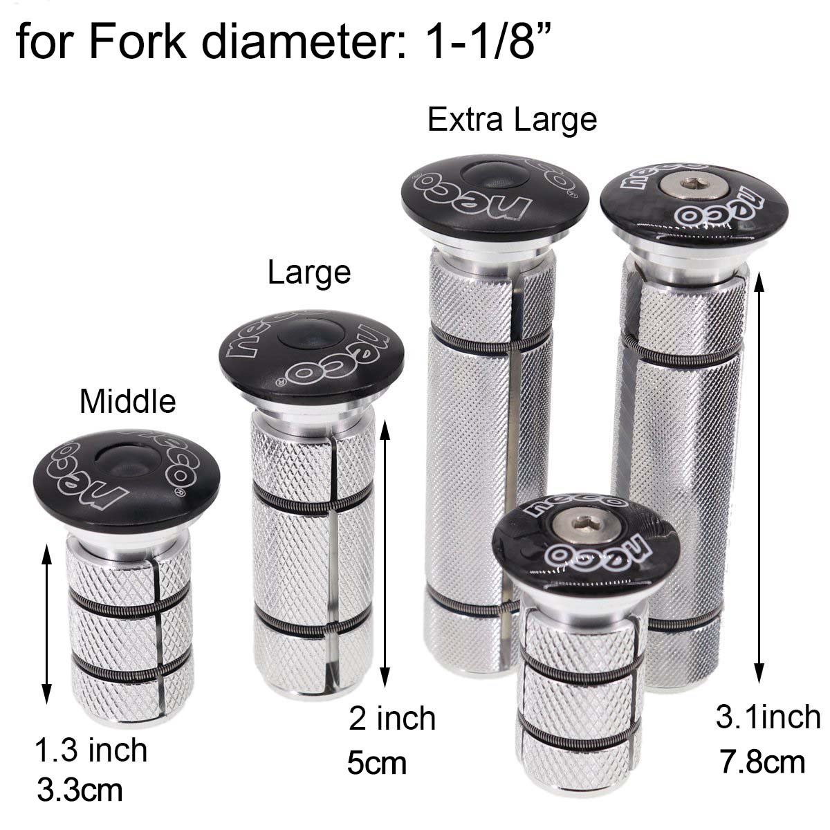 FietsHeadsetStemTopCapCompressiePlugMoerCompressorUitbreidingVorkStuurbuisCarbonFiberCoverLangeGrote-1005001350316980
