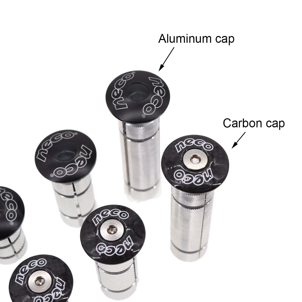 FietsHeadsetStemTopCapCompressiePlugMoerCompressorUitbreidingVorkStuurbuisCarbonFiberCoverLangeGrote-1005001350316980