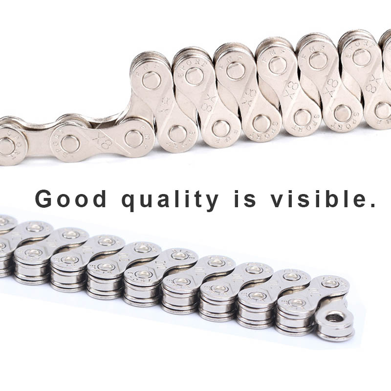 FietsKetting89SpeedMtbMountainbikeRoadFietsKetting116L678S9SzilverenKettingVoorShimanoSramFietsAcces-1005001298210897