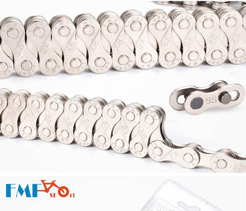 FietsKetting89SpeedMtbMountainbikeRoadFietsKetting116L678S9SzilverenKettingVoorShimanoSramFietsAcces-1005001298210897