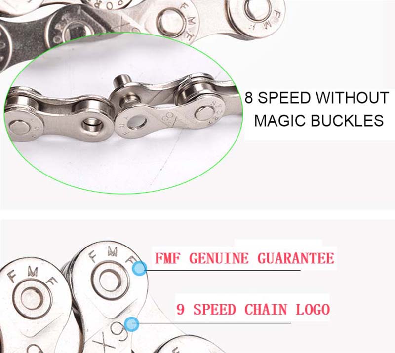 FietsKetting89SpeedMtbMountainbikeRoadFietsKetting116L678S9SzilverenKettingVoorShimanoSramFietsAcces-1005001298210897