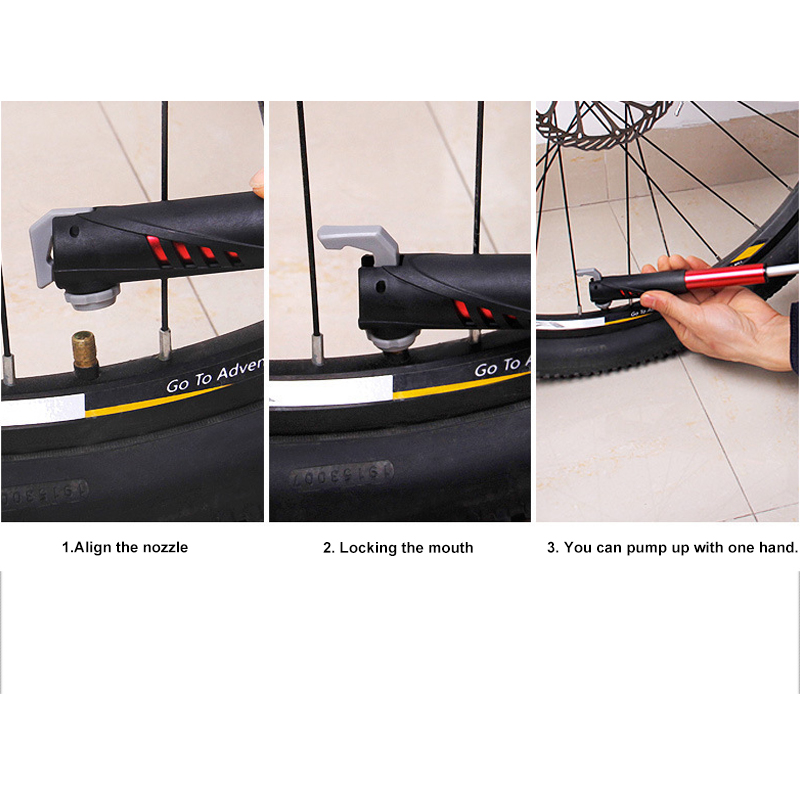 FietsLuchtpompMiniDraagbareFietsenHandTireInflatorAirCompressorHightDrukBalDubbeleRoadBikeMountFiets-4001313620158