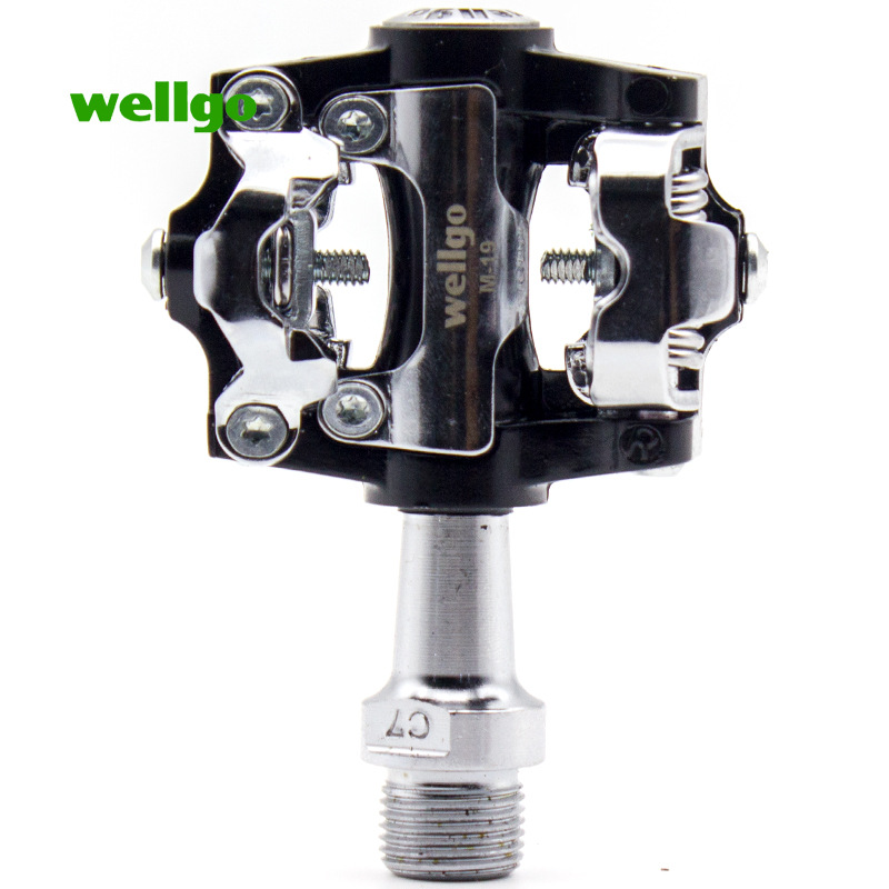 FietsPedaalAluminiumMtbMountainbikePedalenSealedBearingNon-ClipsPedaalZelfsluitendePedaalSpdFietsped-4001365303221
