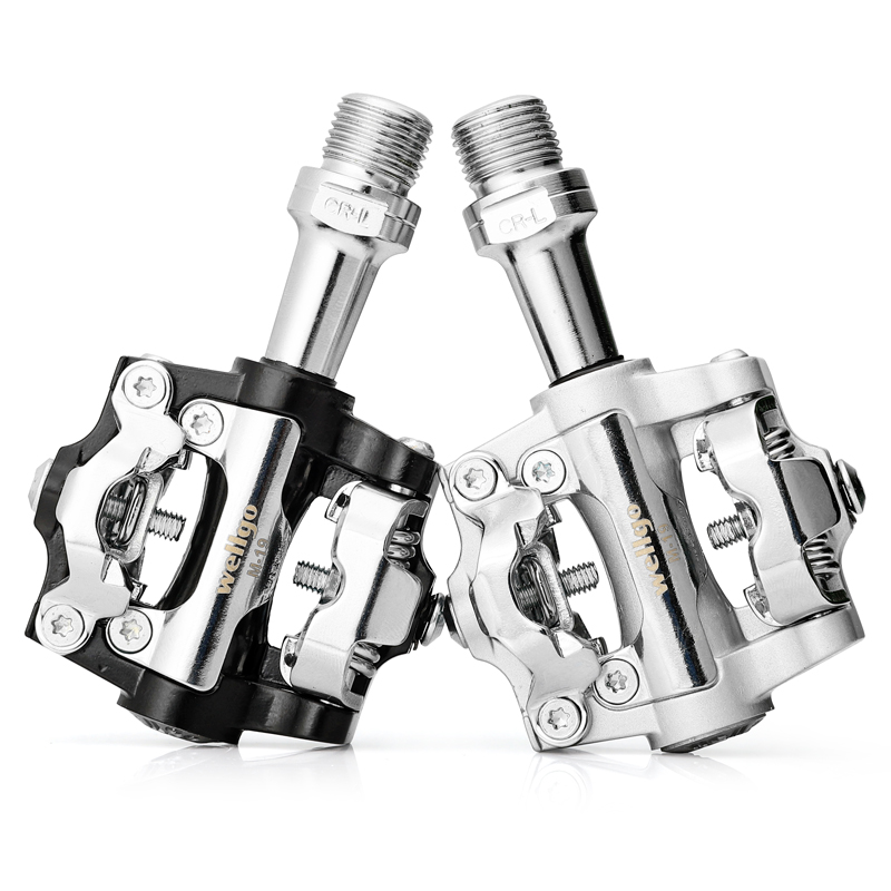 FietsPedaalAluminiumMtbMountainbikePedalenSealedBearingNon-ClipsPedaalZelfsluitendePedaalSpdFietsped-4001365303221