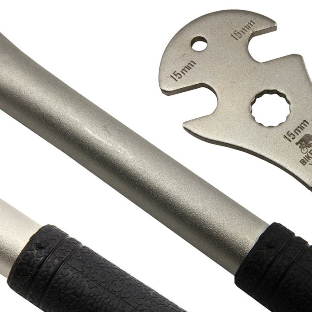 FietsPedaalWrenchToolSpanner15MmGelegeerdStaalLangeHandvatReparatieToolVoorRacefietsMtbMountainFiets-4001226424165