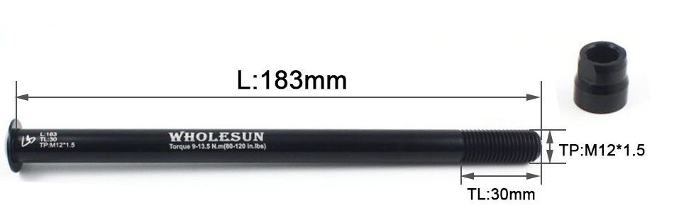 FietsQuickReleaseSteekasSpiesjesMtbBoostRoadSchijfremVetFiets122138148160167173183MmM15x15M12x15M12x-4001320326680