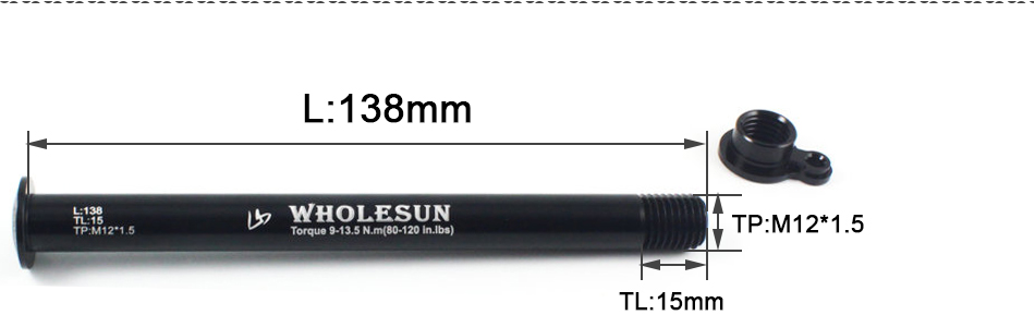 FietsQuickReleaseSteekasSpiesjesMtbBoostRoadSchijfremVetFiets122138148160167173183MmM15x15M12x15M12x-4001320326680