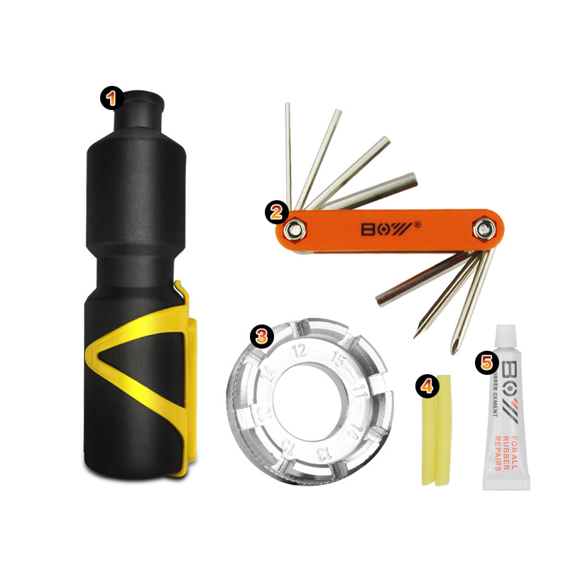 FietsReparatieToolsKitCapsuleDoosMultiVouwenSpaaksleutelMtbBikeCyclingBandReparatieBidonhouderToolSe-4001242351912
