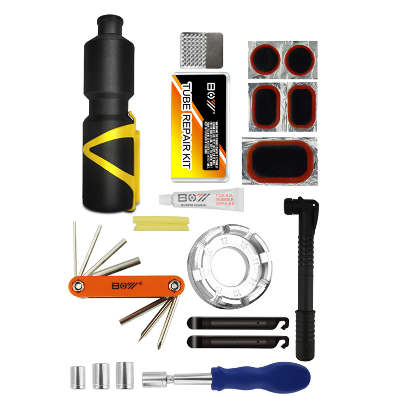 FietsReparatieToolsKitCapsuleDoosMultiVouwenSpaaksleutelMtbBikeCyclingBandReparatieBidonhouderToolSe-4001242351912