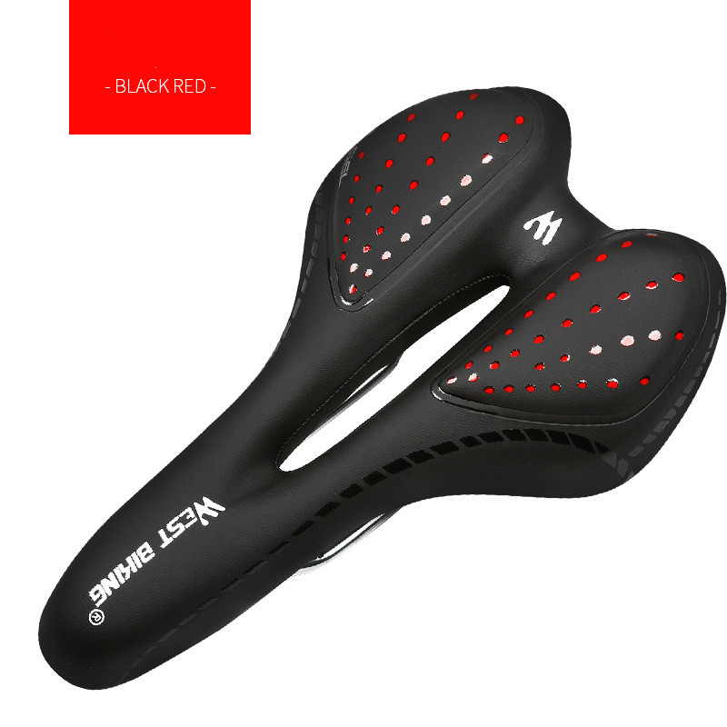 FietsZadelSiliconenKussenPuLederenOppervlakSilicaGevuldGelComfortabeleFietsenSeatShockproofFietsZade-1005001419385534