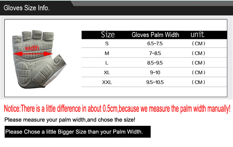 FietsenAnti-SlipAnti-ZweetMannenVrouwenHalfVingerHandschoenenAdemendAnti-ShockSportHandschoenenMtbBi-1005001386870830