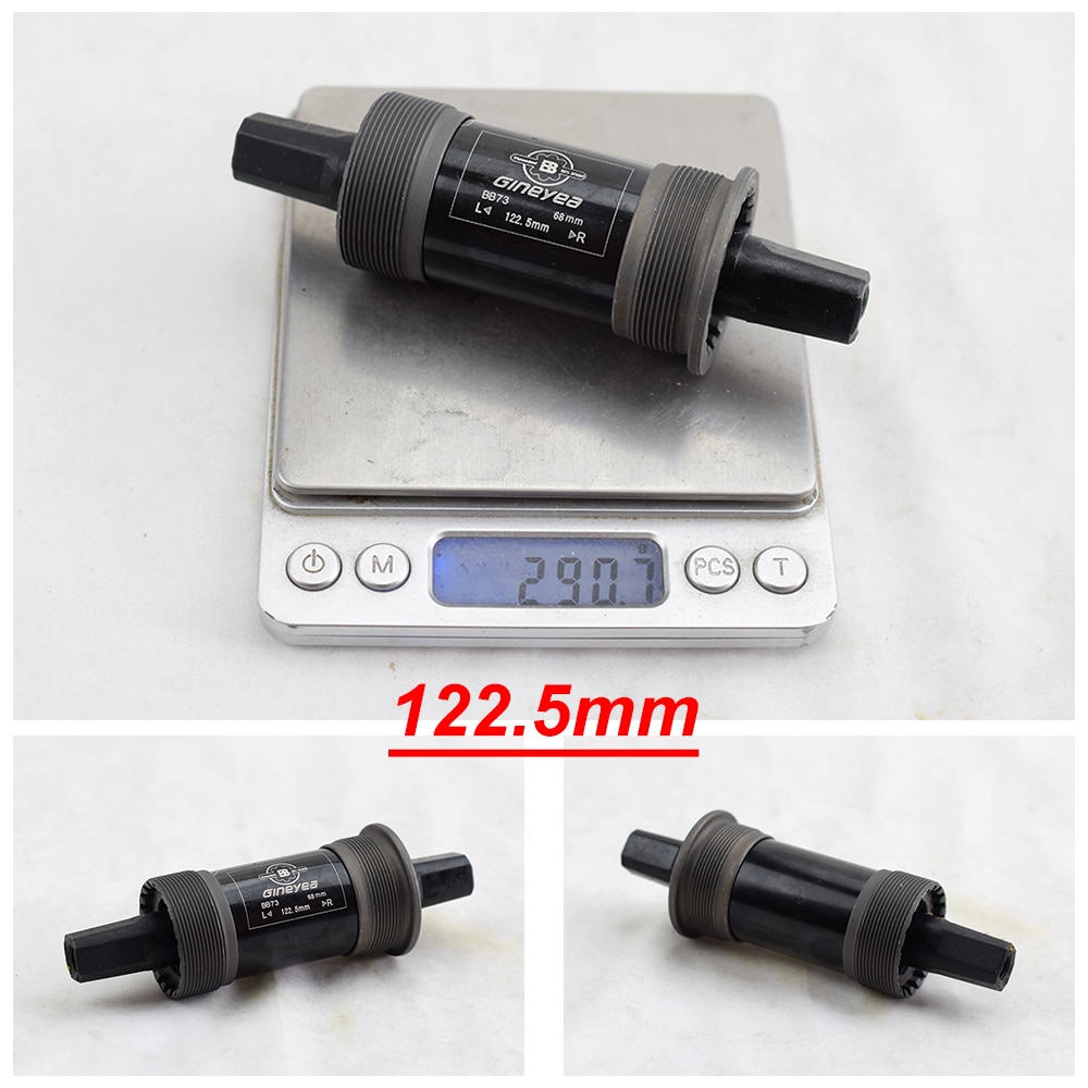 GINEYEAMTBBicycleBottomBracket68103110511311611812012251241261275137147mmSquareRoadMountainBikeBBSet-4000522885709