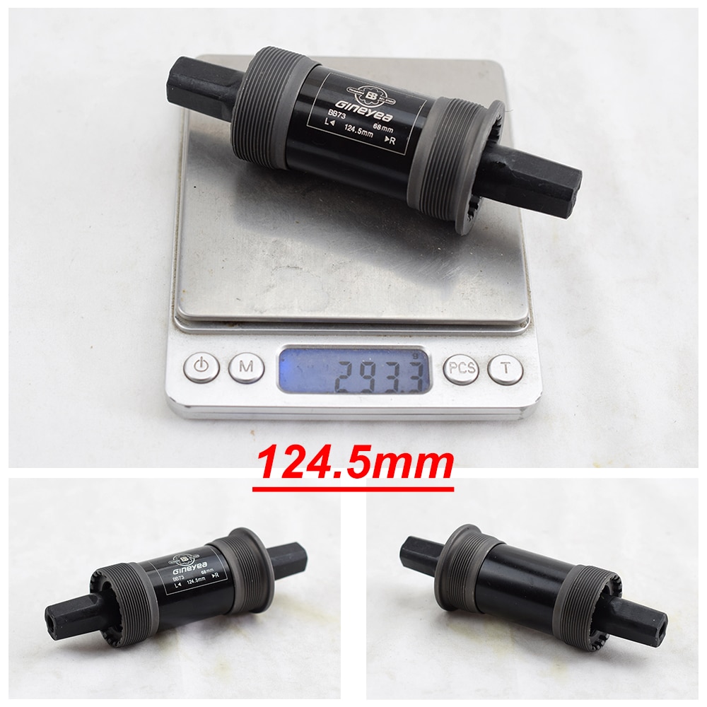 GINEYEAMTBBicycleBottomBracket68103110511311611812012251241261275137147mmSquareRoadMountainBikeBBSet-4000522885709