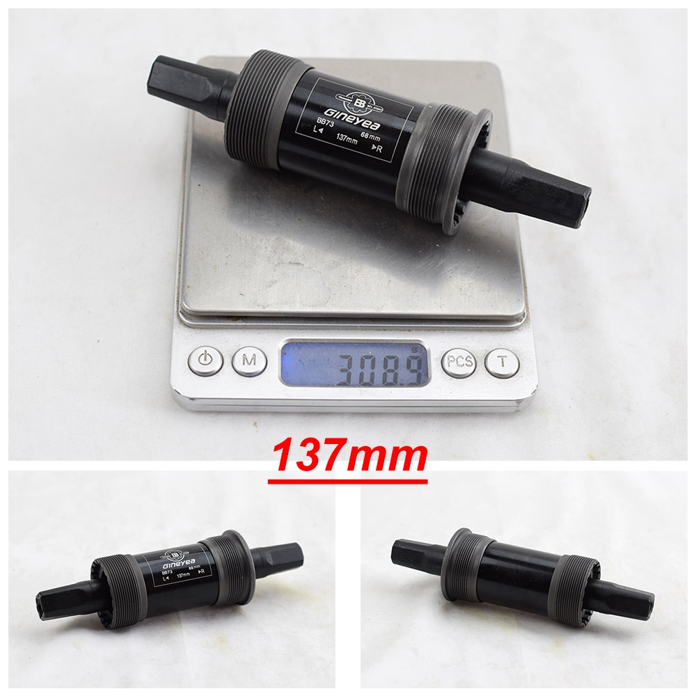 GINEYEAMTBBicycleBottomBracket68103110511311611812012251241261275137147mmSquareRoadMountainBikeBBSet-4000522885709
