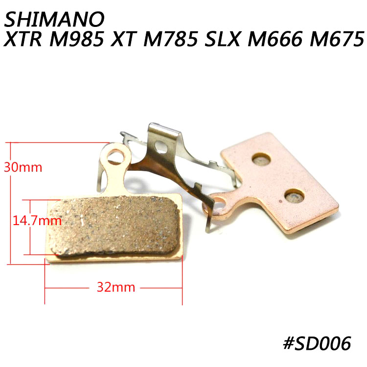 GesinterdMetallicFietsCyclusMtbFietsSchijfremblokkenVoorPadsAvidTEKT04PairsFietsRemblokken-1005001419646625