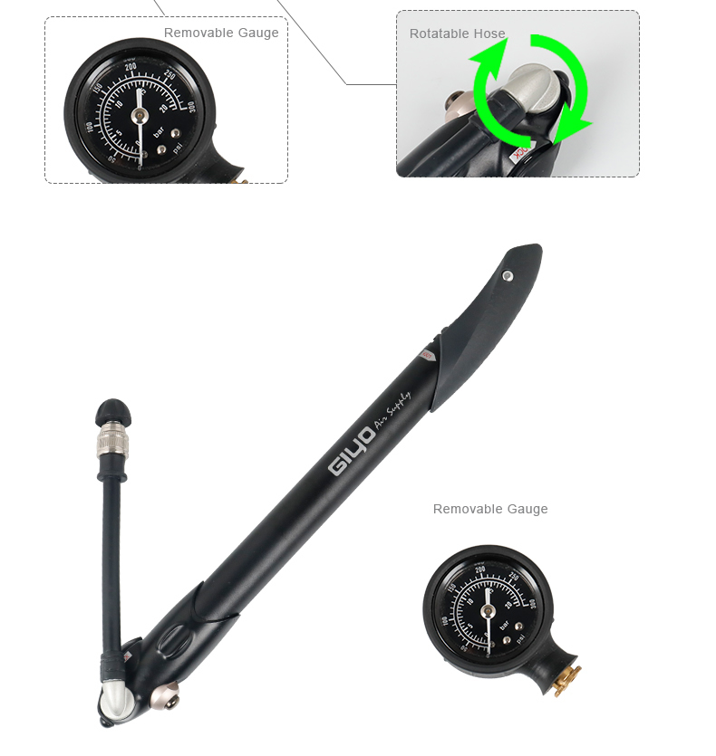 HogeDrukDubbeleCilinderDraagbareMiniInflatorZelfRijdenFietsenApparatuurFietsAccessoiresFietsPompTire-4001309602623
