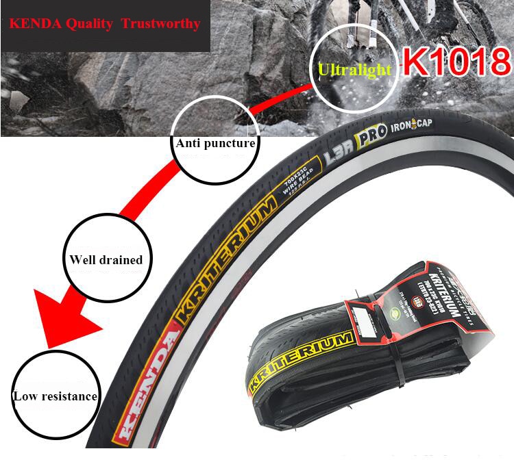 KENDAbicycletire70070023Croadbiketires70025C60TPIantipunctureultralight300gcyclingfoldingtyreslowres-32921783547
