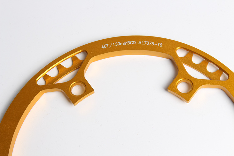 LiteproBmxVouwfietsKettingbladUltralight130BCD45T47T53T56T58TA7075LegeringRondesingleSpeedKettingWie-1005001297392840