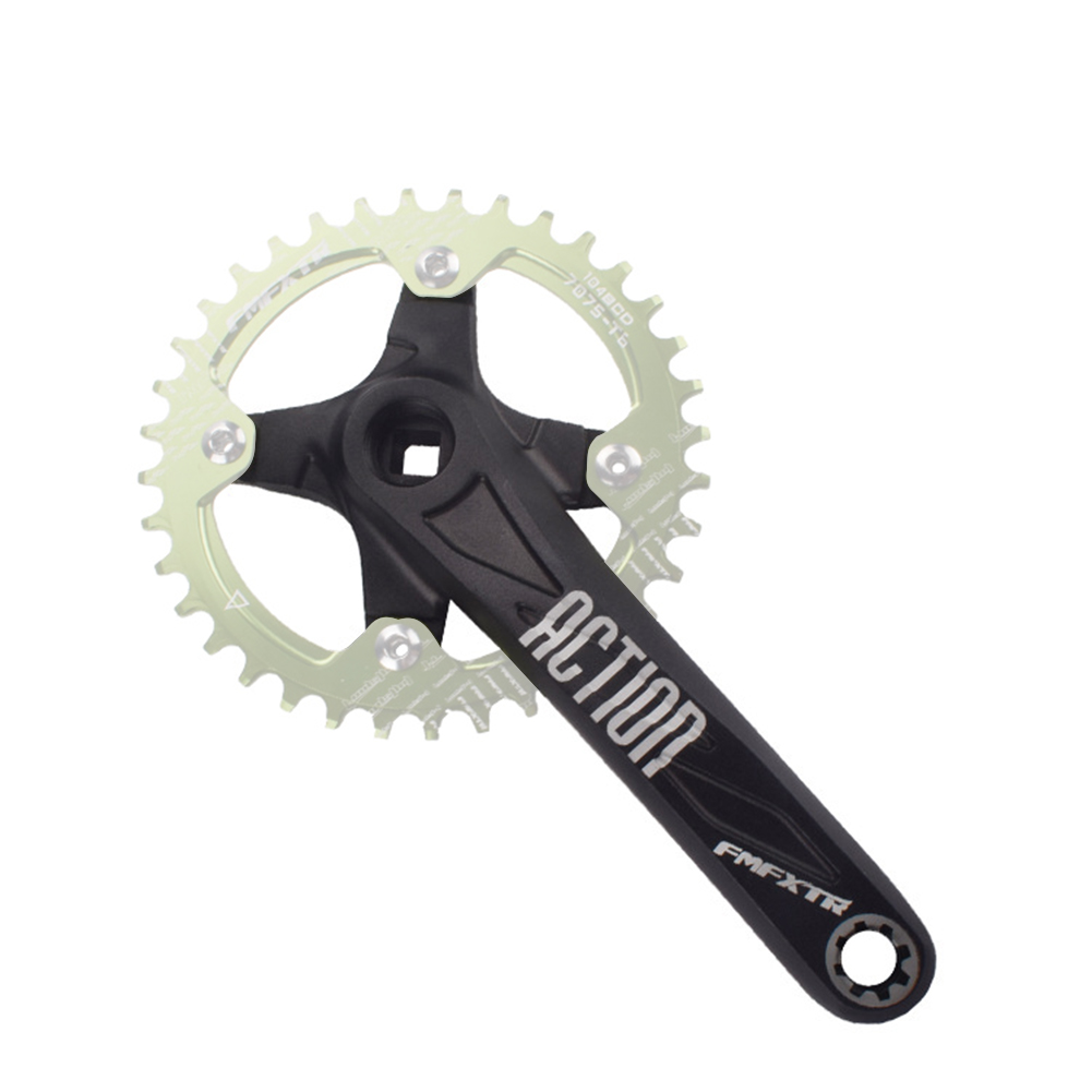 MTBCrankset170mmAluminumAlloyBicycleChainRingRoadBikeSpeedCrankArmCranksetCyclingRepairPartLeftRight-4000247981426