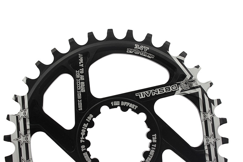 MTBGXPbicycleCranksetfixedgearCrank34T36T38T40TChainringsChainwheeforsramgxxx1X1x9gxppedivela1mm-32851685584