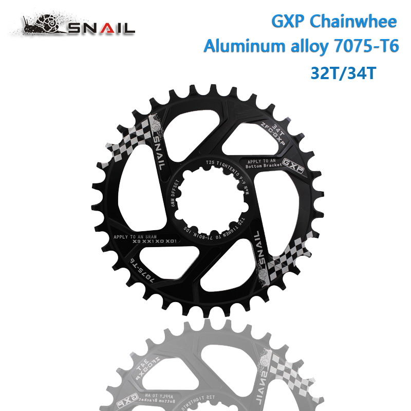 MTBGXPbicycleCranksetfixedgearCrank34T36T38T40TChainringsChainwheeforsramgxxx1X1x9gxppedivela1mm-32851685584