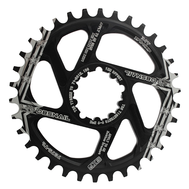 MTBGXPbicycleCranksetfixedgearCrank34T36T38T40TChainringsChainwheeforsramgxxx1X1x9gxppedivela1mm-32851685584