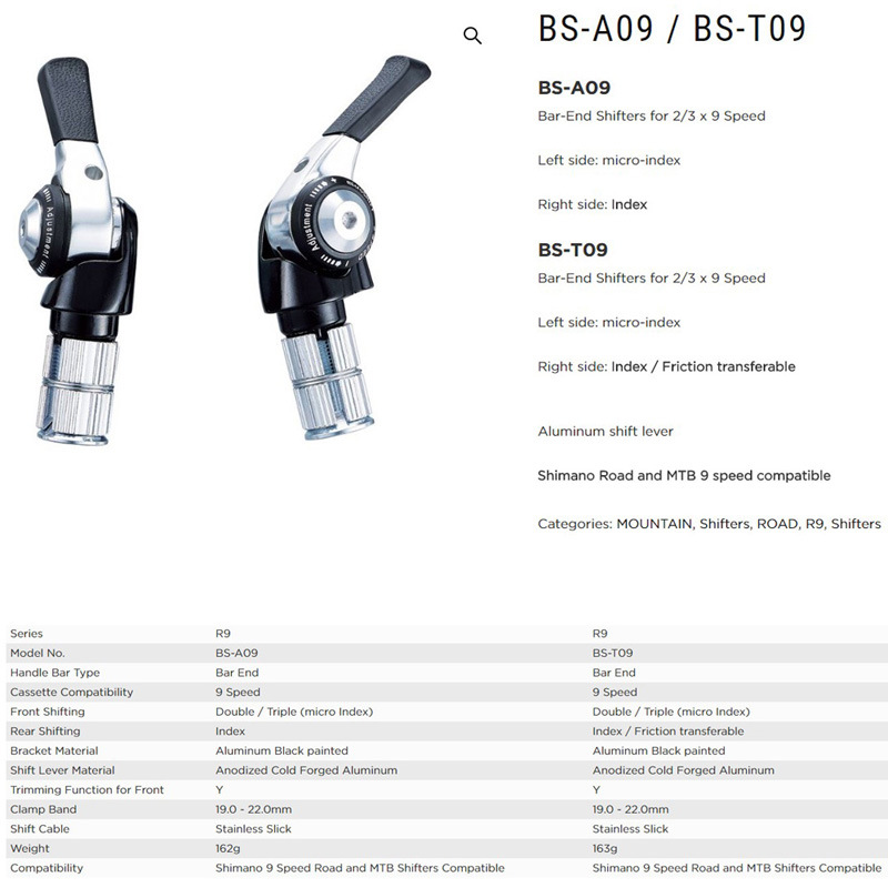 MicroshiftTtBarEndShifterMtbShiftersRacefietsShiftFiets91011SpeedCompatibelVoorShimanoFietsShifter-1005001354375701
