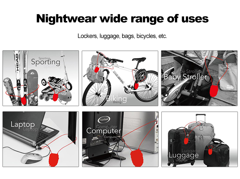 MiniFietsLockHelmZakStaaldraadKabelHaakLockAntiDiefstalPasswordLockFietsenGespVeiligheidSloten-4001320365550