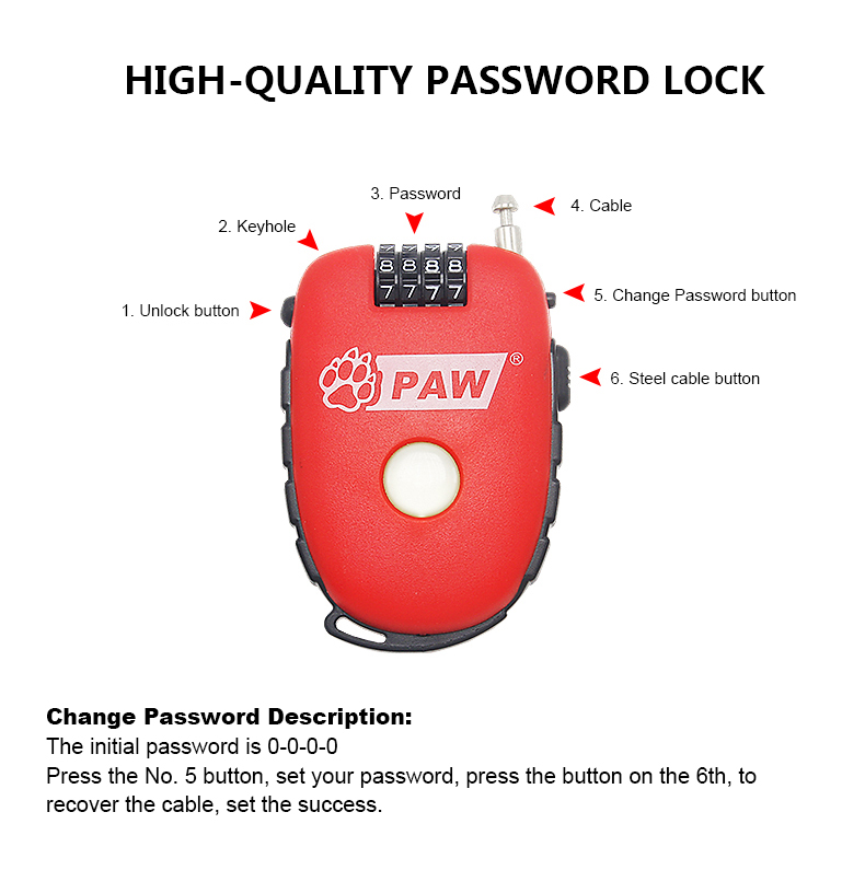 MiniFietsLockHelmZakStaaldraadKabelHaakLockAntiDiefstalPasswordLockFietsenGespVeiligheidSloten-4001320365550