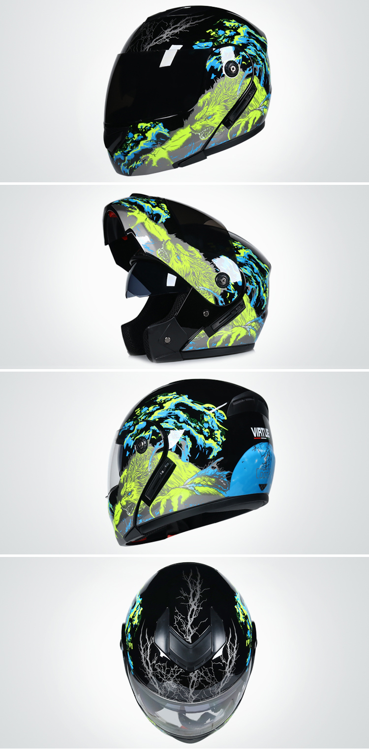 MotorhelmenHogeKwaliteitFlipUpHelmAbsFullFaceMotorhelmenRacingHelmDotGoedgekeurd-1005001338039686