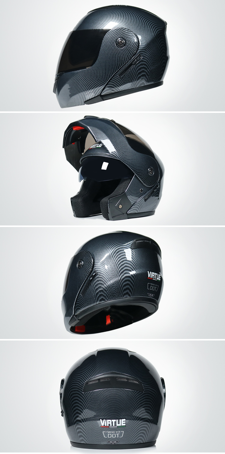 MotorhelmenHogeKwaliteitFlipUpHelmAbsFullFaceMotorhelmenRacingHelmDotGoedgekeurd-1005001338039686