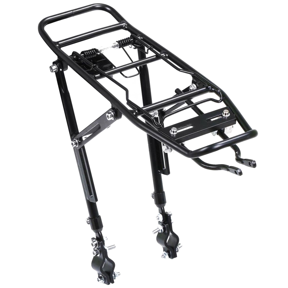MountainbikeZwartAluminiumFietsRekkenAlloyRearFietsFietstasRackCarrierTasBagageCyclus24-29Inch-4001293952206