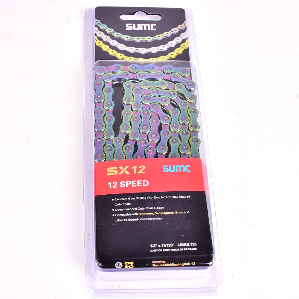 Mtb12SpeedFietsketting12SpeedBikeChain126LMetOntbrekendeLinkLaserVoorMountainRoadFietsFietsonderdele-4001346411303