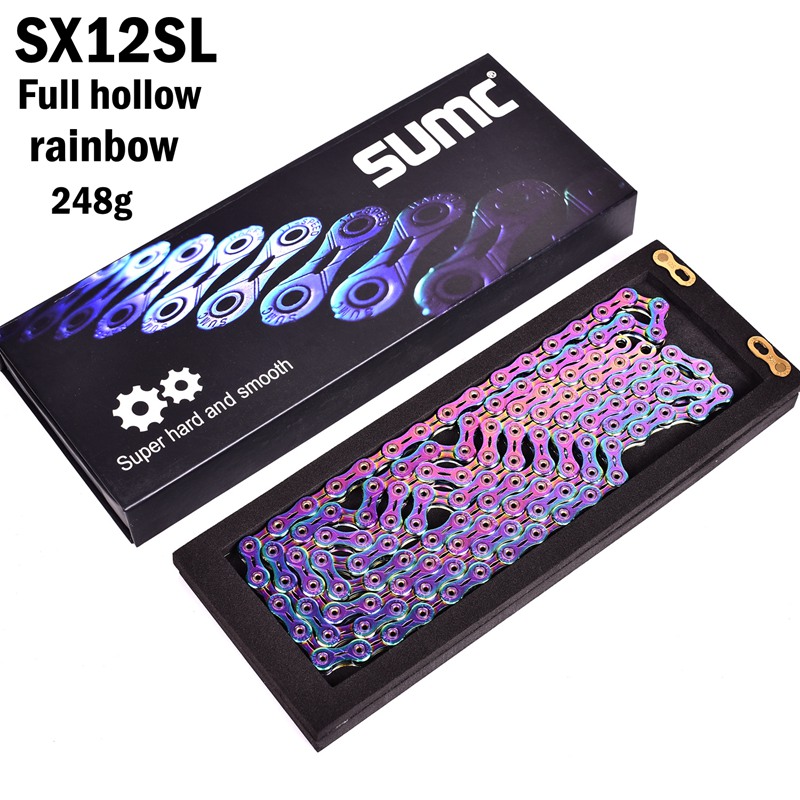 Mtb12SpeedFietsketting12SpeedBikeChain126LMetOntbrekendeLinkLaserVoorMountainRoadFietsFietsonderdele-4001346411303