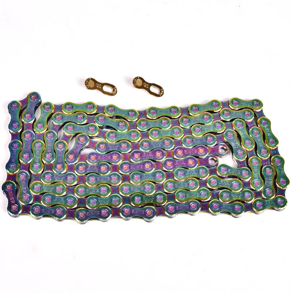 Mtb12SpeedFietsketting12SpeedBikeChain126LMetOntbrekendeLinkLaserVoorMountainRoadFietsFietsonderdele-4001346411303