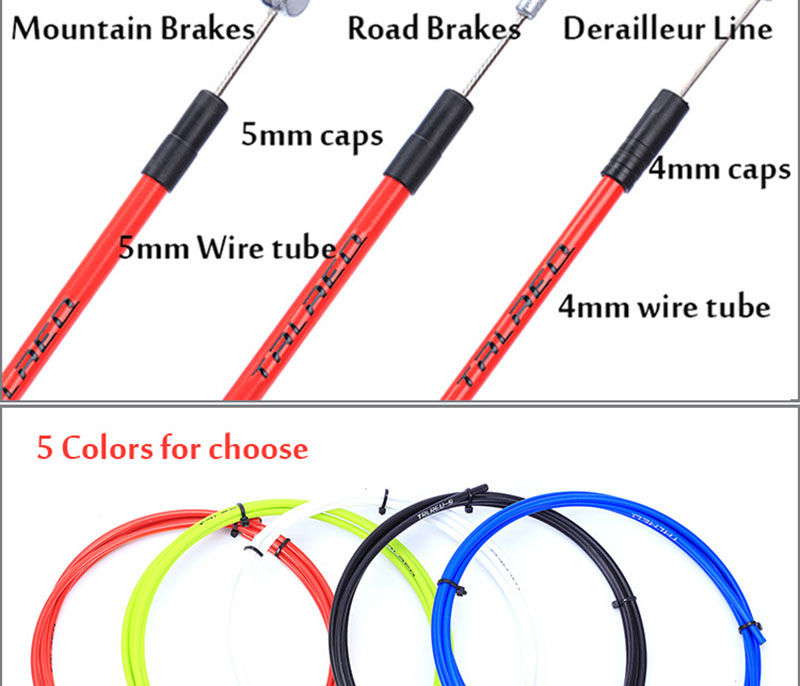 MtbFietsRemleidingBuisKits5MmMountainRoadFietsBrakeKabel4MmShiftGearDerailleurKitsFietsenaccessoires-1005001313876689