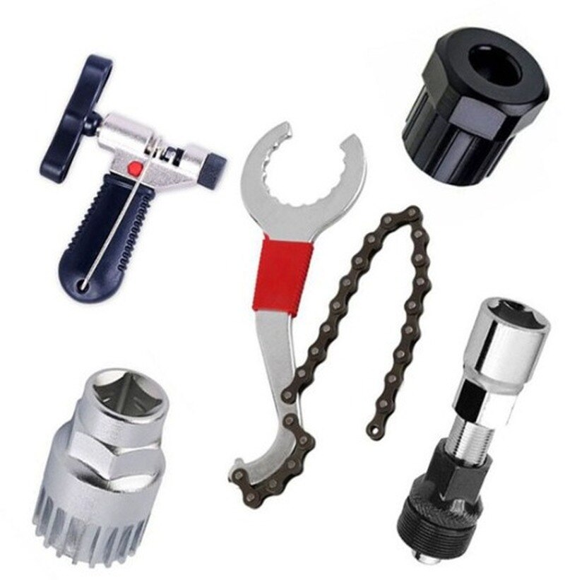 MultifunctionalBicycleRepairToolKitsPortableBottomBracketWrenchCassetteFreewheelBottomBracketBikeCha-4001242446419