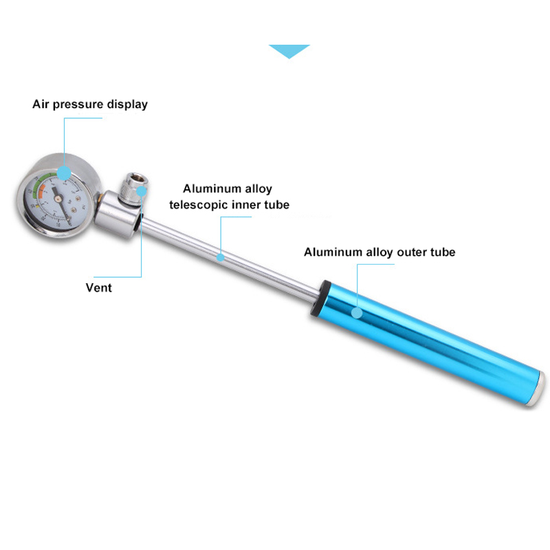 NieuwsteMiniFietsPompMetStandaardDruk88PsiDraagbareHandFietsenPompMtbBandFietsPompFietspomp-4001313723033