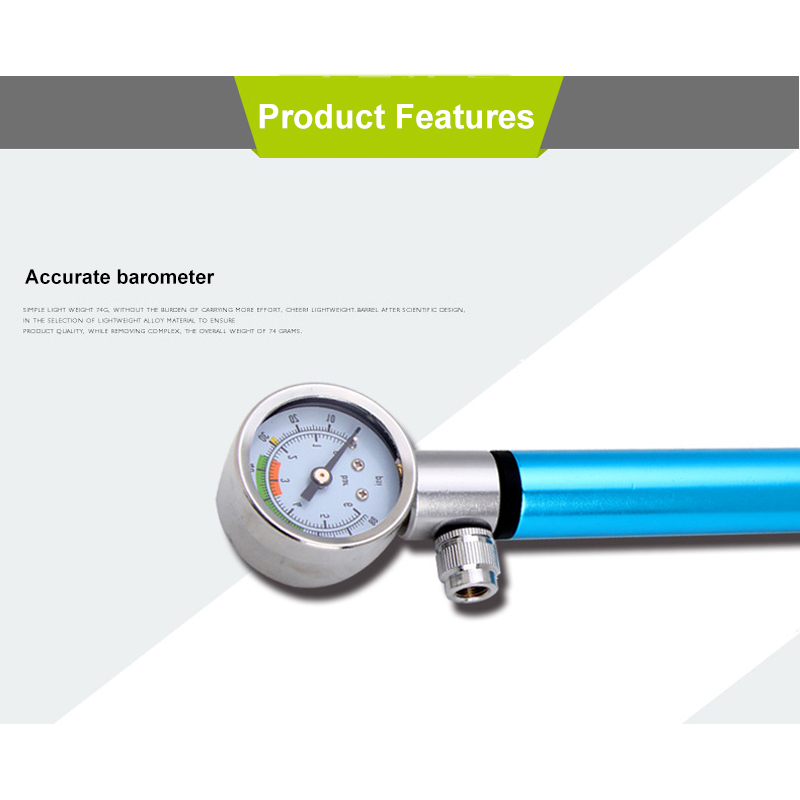 NieuwsteMiniFietsPompMetStandaardDruk88PsiDraagbareHandFietsenPompMtbBandFietsPompFietspomp-4001313723033