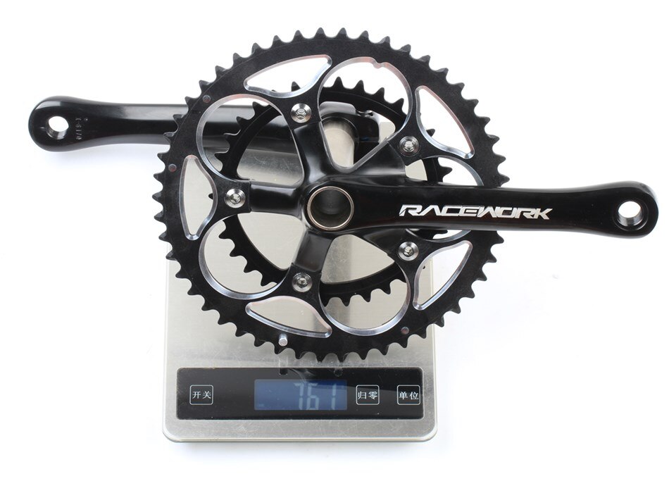 RACEWORKROADCrankset170MM110BCDChainringCrown34T50TAluminumalloySteelwithbottomBracket-4000319199107