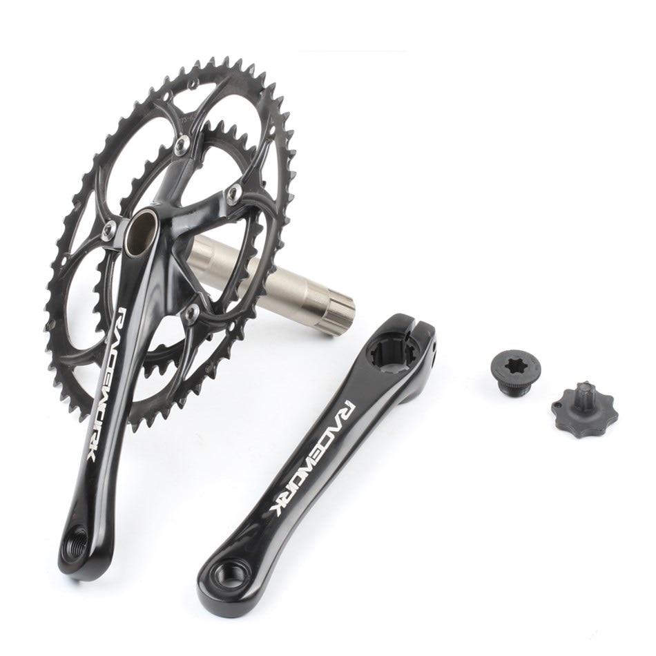 RACEWORKROADCrankset170MM110BCDChainringCrown34T50TAluminumalloySteelwithbottomBracket-4000319199107