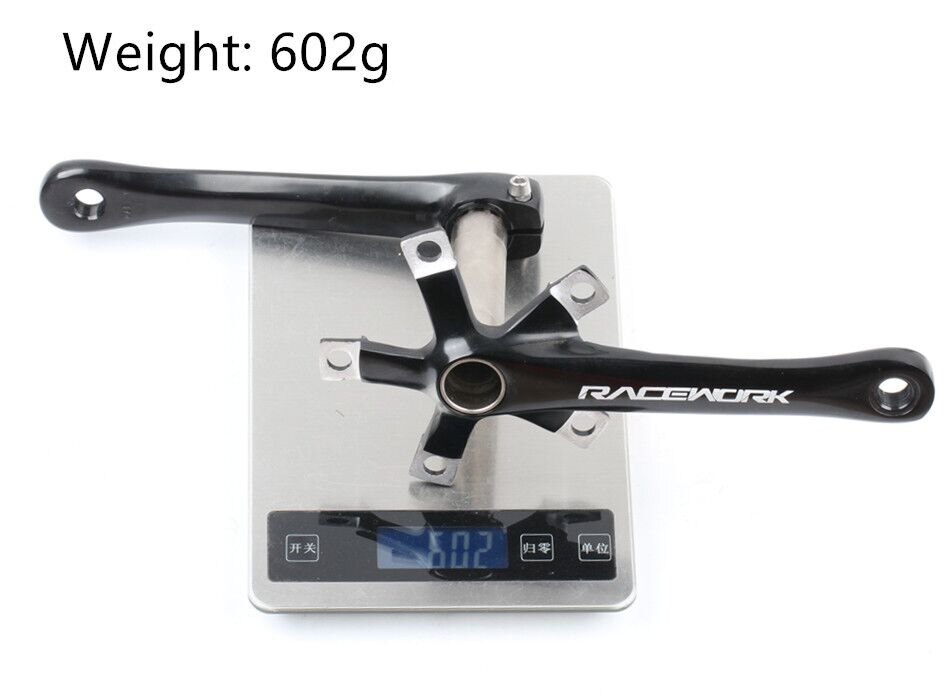 RACEWORKROADCrankset170MM110BCDChainringCrown34T50TAluminumalloySteelwithbottomBracket-4000319199107