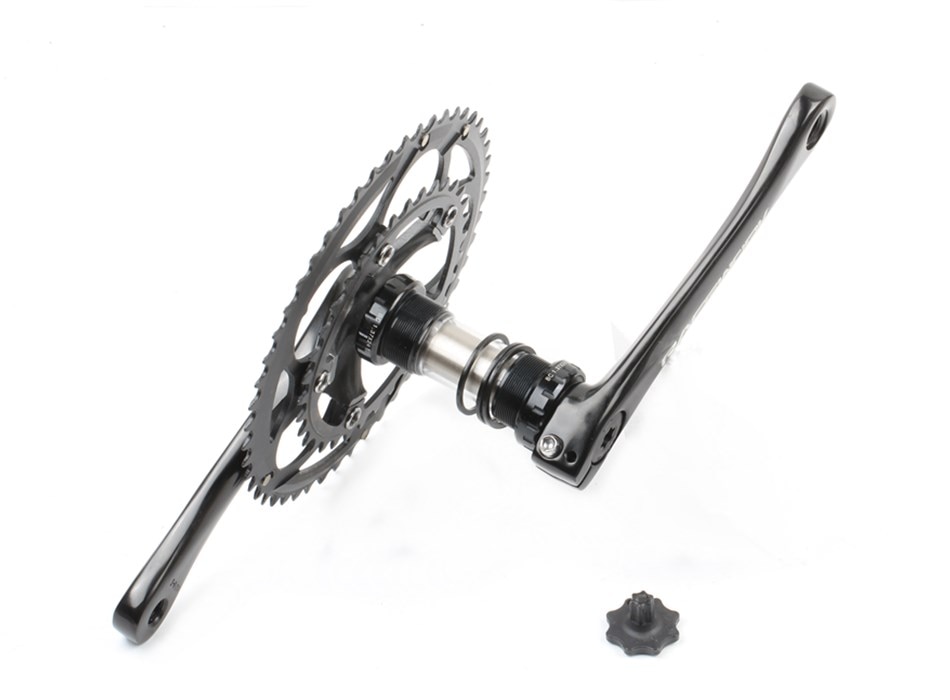 RACEWORKROADCrankset170MM110BCDChainringCrown34T50TAluminumalloySteelwithbottomBracket-4000319199107