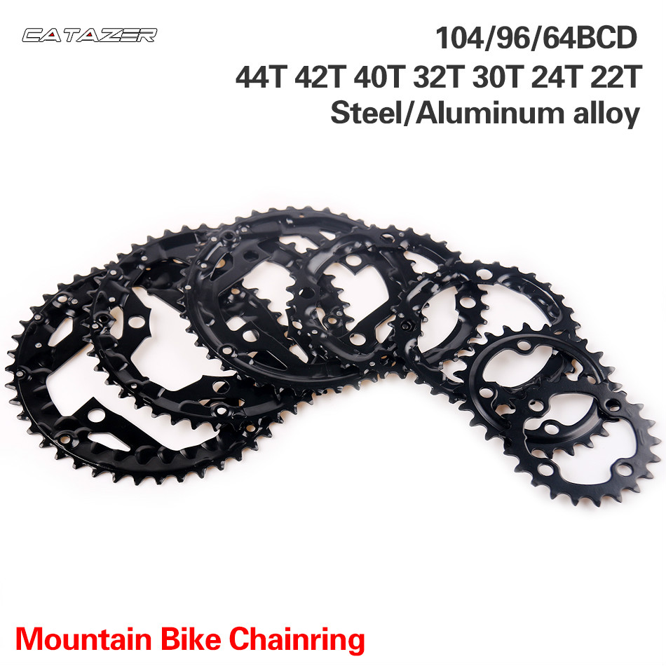 RondeKettingblad6496104BCDMountainbikeKettingwiel22243032404244TCrankstelStaalAlLegeringTandplaatOnd-1005001298250475