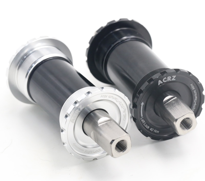TitaniumBSAenglishthreadedsquaretaperbottombracket119mmforbrompton148g-32952847076
