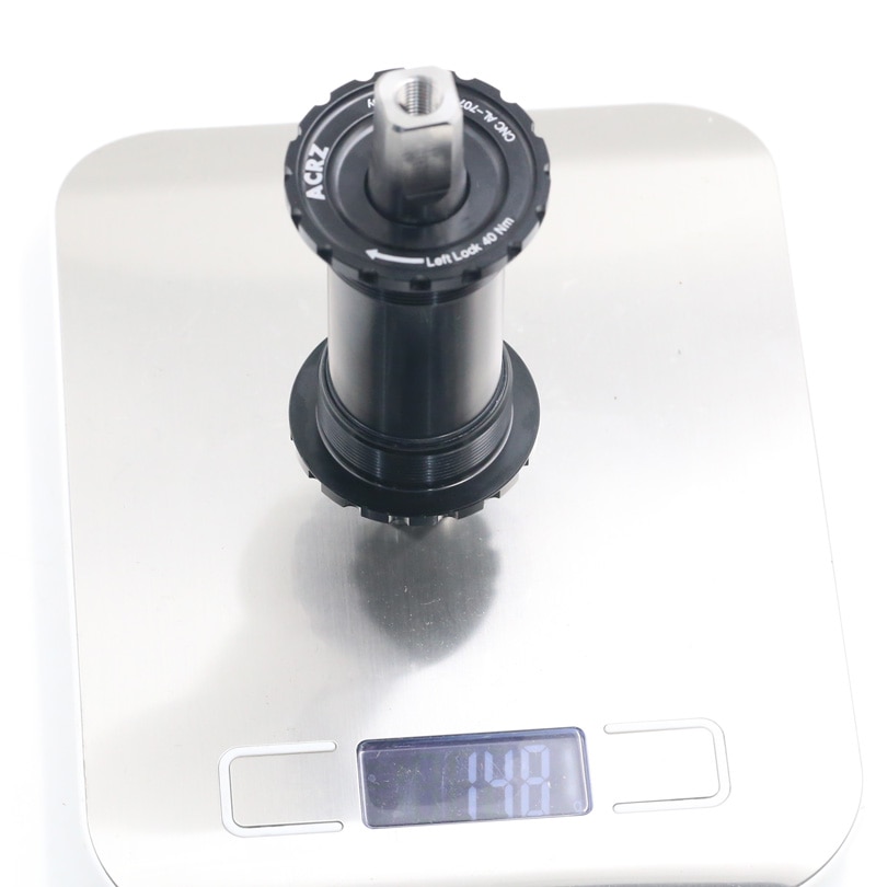 TitaniumBSAenglishthreadedsquaretaperbottombracket119mmforbrompton148g-32952847076