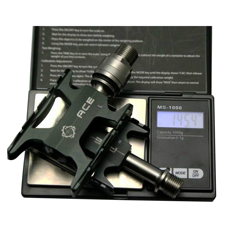 TitaniumLagerQuickReleaseFietsPedaalVoorBromptonVouwfietsCncPedalen145GUltralightPedalenFietsPedaal-4001365182811