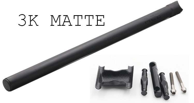 Ultralight230GCarbonFibreFietsAccessoiresFietsZadelpenVoorBromptonVouwfietsZadelpen318580MmMatteGlos-4001293824738
