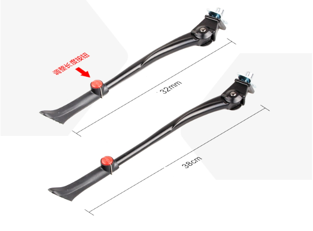 VerstelbareFietsKickstandAluminiumBikeSideFoldingFietsenSideStandParkingBeenStaafWegMountainbikeOnde-1005001355013386